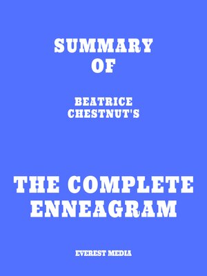 cover image of Summary of Beatrice Chestnut's the Complete Enneagram